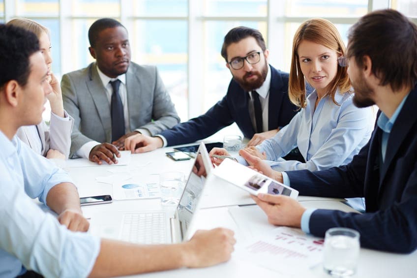Yogi Engineering Works — company team meeting