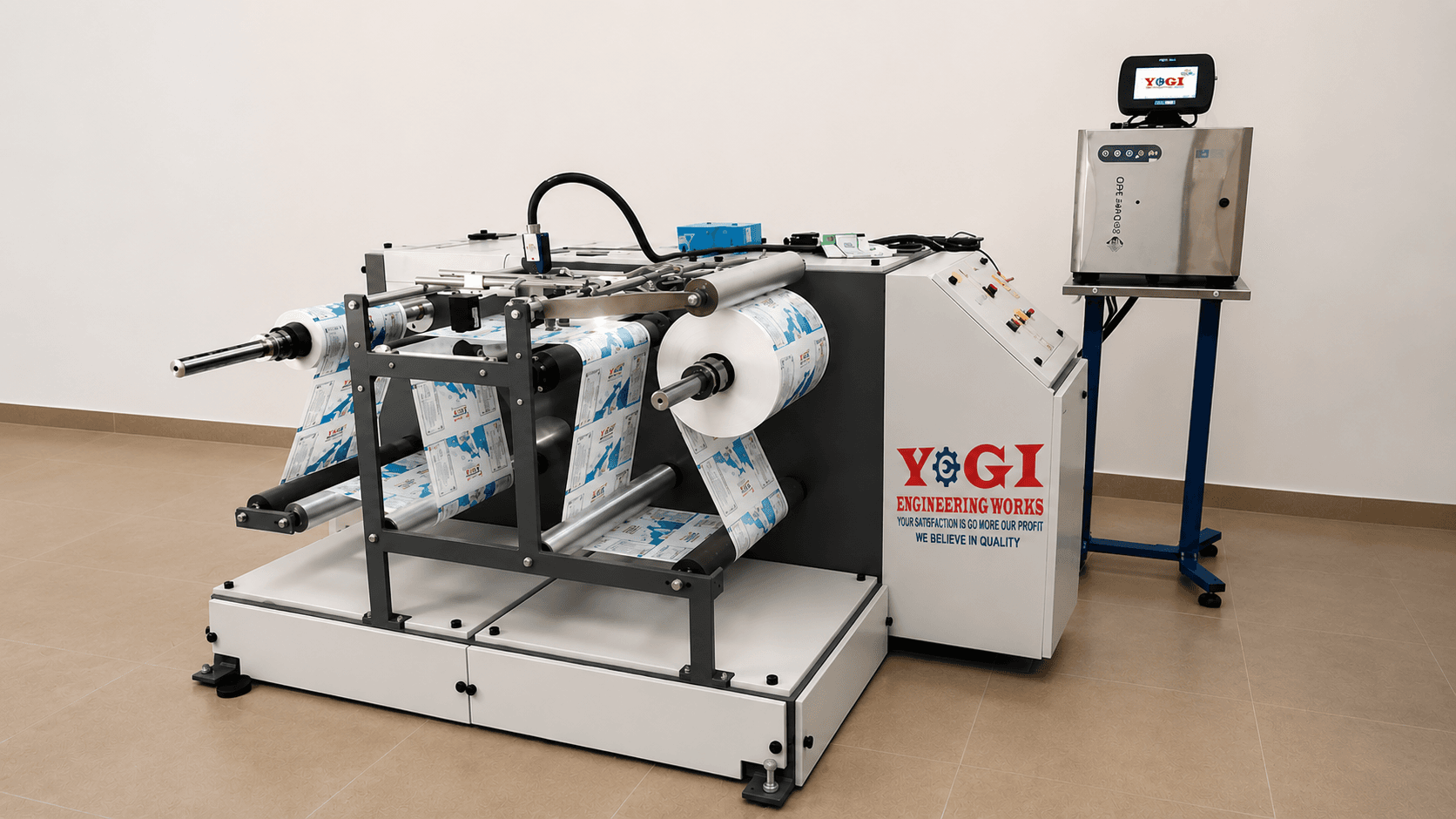 Doctoring Winder Rewinder Machine