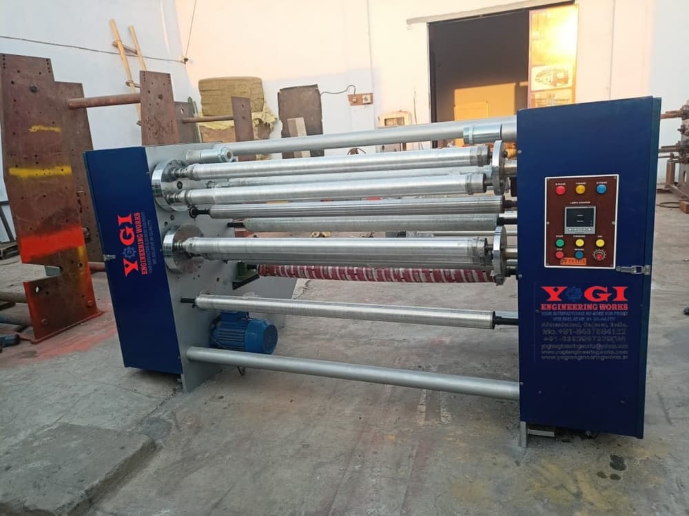Jumbo BOPP Tape Slitting Rewinding Machine
