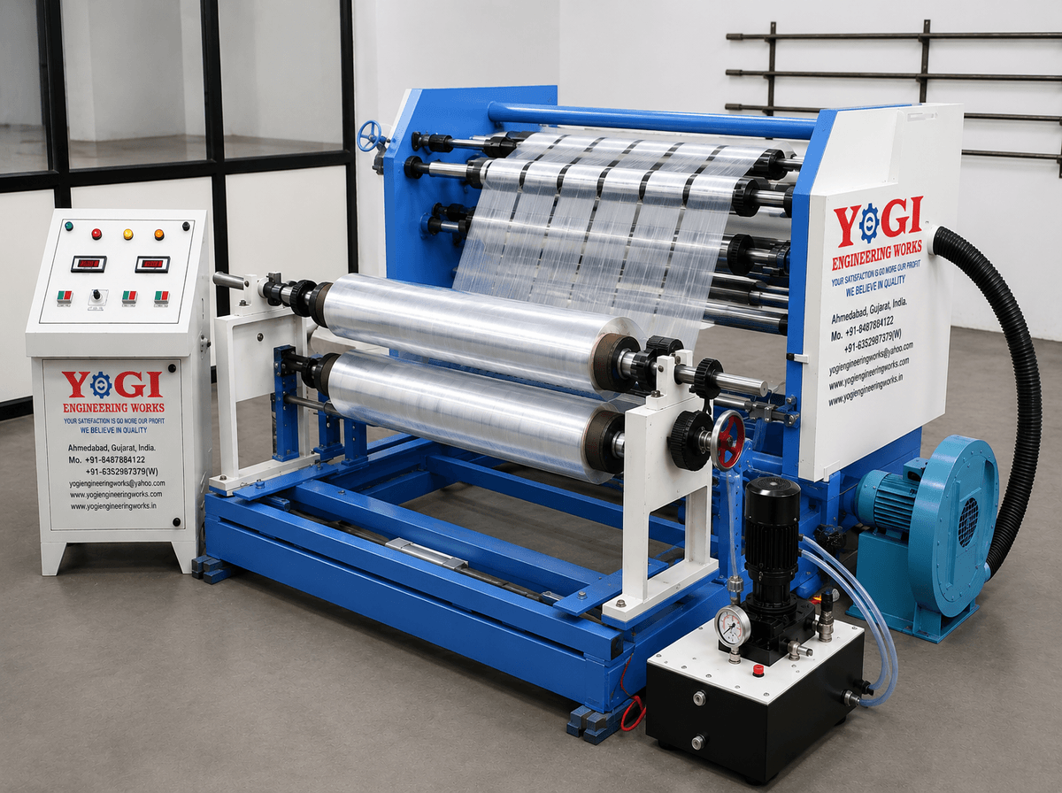 Center Shaft Slitting Rewinding Machine