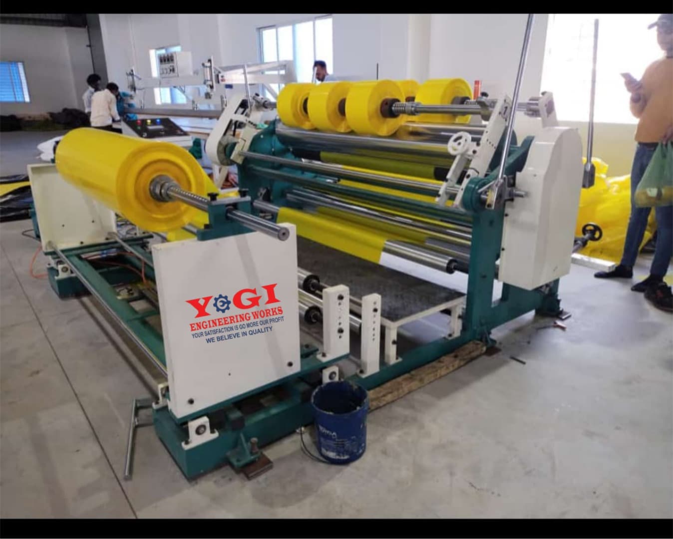 Tarpaulin Slitting Rewinding Business: Machine, Investment & Market